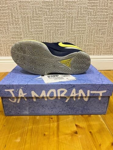 Ayaqqabılar: Nike JA 1 basketbol ayaqqabısı – “Midnight Navy/Light Laser Orange” — 4