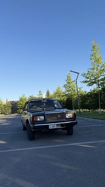 changan q07 ehtiyat hisseleri: VAZ 2107 sedan - Kuzov: klassik 4 qapılı sedan, tünd yaşıl/metallik — 1