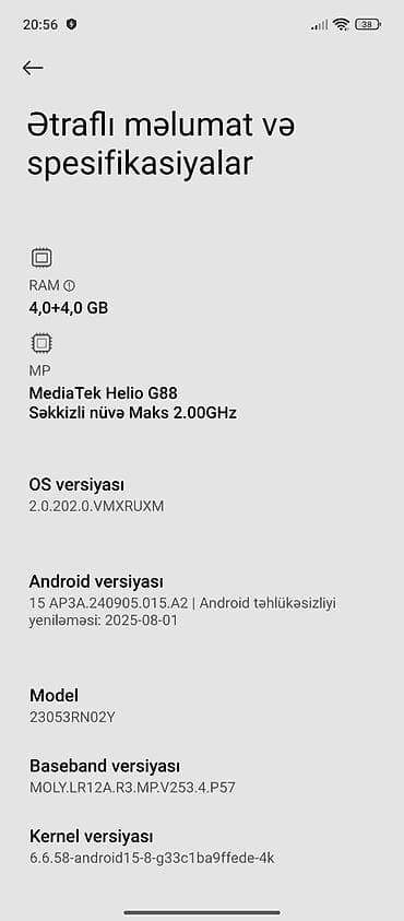 Xiaomi 12, 128 GB, rəng - Göy lalafo.az -da Xiaomi 12, 128 GB, rəng - Göy