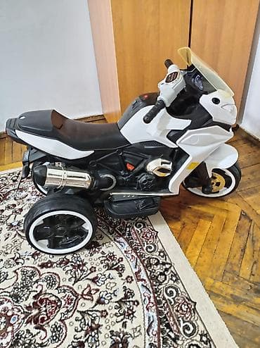 турбо аз мотоциклы: Uşaq üçün elektrikli üçtəkərli motosiklet – NEL R1200 GS stili - Güc — 2