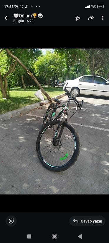 Велосипеды: Az işlənmiş velosibet təcili satılır. - Brend/model: URAN 900 — 2