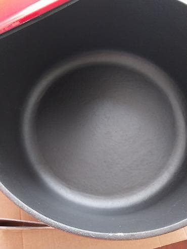 tavalar: Qazan, rəng - Narıncı, Çuqun, 28 sm, Türkiyə — 6