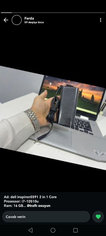 hp envy x360: Öz şəxsi notbukmdu 1 ay sonra əsgər gedirəm deyə satıram səliqəli — 5