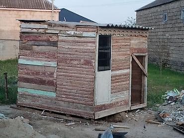 toyuq yuvası: Taxta quşxana / toyuq kümesi - Material: qalın taxta lövhələr və — 6