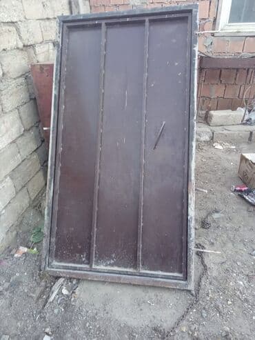 Dekorativ divar panelləri: Metal qapı - Material: qalın metal təbəqədən hazırlanmış, möhkəm — 2