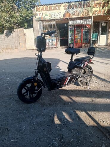 электро велосипеды: Elektrik velosipedi/scooter – şəhər içi rahat nəqliyyat - Rəng: qara — 1