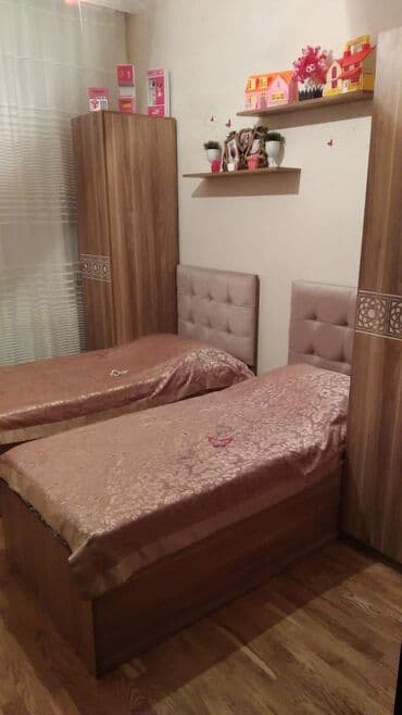 спальная мебель в баку: Genc otaği. 500azn. deste daxildi. 2 divar polkasi. 1 qapili ve 2 — 1