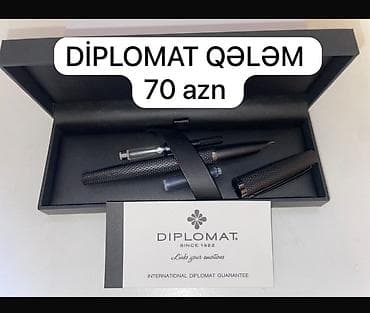 qelem seti: DIPLOMAT qələm dəsti - Brend: DIPLOMAT (Since 1922) - Növ: Dolma — 1