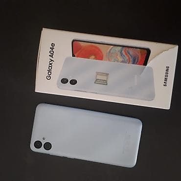 Samsung Galaxy A04e, 64 GB, rəng - Mavi, Barmaq izi