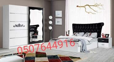 taxt yatag: İkinəfərlik çarpayı, Termo, Dolab, 2 tumba, Azərbaycan, Yeni — 4