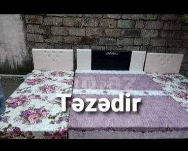 Çarpayı hazırları var çatdırılma var bir nəfərlik 60 manat iki