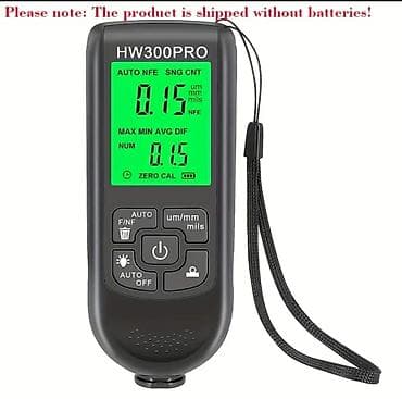 толщиномер баку: HW300PRO boya/qaplama qalınlığı ölçən cihaz - Tətbiq: Avtomobil — 2