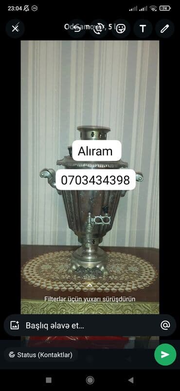 капсульная кофемашина баку: Samovarlar — 1