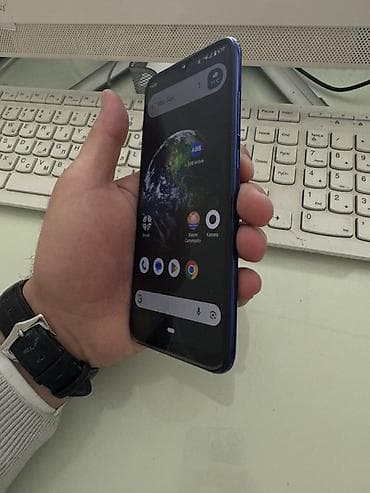 xiaomi redmi 8: Xiaomi Mi A3, 64 GB, rəng - Göy, 
 Barmaq izi — 3