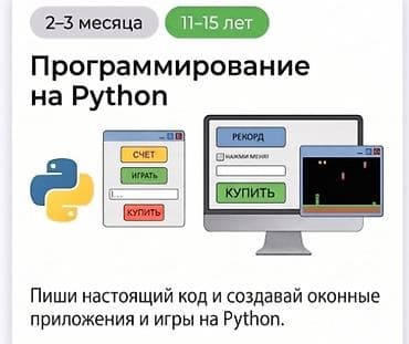 Kompüter kursu: Programlaşdırma, Qrup, Fərdi, Onlayn — 3