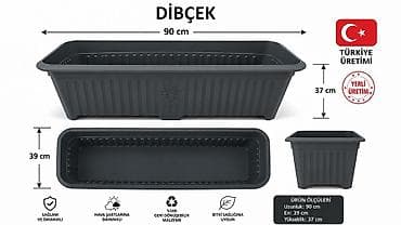 Dibçək – Türkiyə istehsalı keyfiyyətli gül əkən qab Bağ, balkon, həyət lalafo.az -da Dibçək – Türkiyə istehsalı keyfiyyətli gül əkən qab Bağ, balkon, həyət