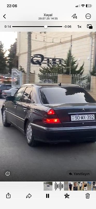 Avtomobil alışı: Mercedes-Benz sedan – qara rəng, 4 qapı, tam ölçülü lüks kuzov.mator — 2