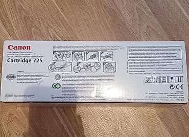 Настольные ПК и рабочие станции: Canon Cartridge 725 – orijinal monoxrom lazer kartrici ❗️(2 ədəddir)❗️ — 2
