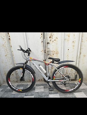 Dağ/şosse tipli velosiped – 29” təkərlər - Karkas: alüminium gövdə