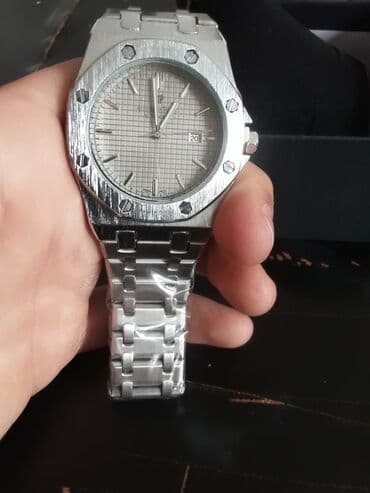 omega qol saatı: Qol saatı, Audermars Piguet, rəng - Gümüşü — 5