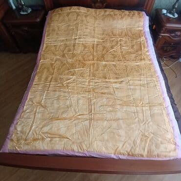 Yataq üçün Yeni Xovlu rəng - Qızılı Yataq örtüyü, Ünvandan götürmə