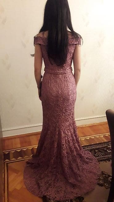 koja etek: Zərif ziyafət/libas – uzun, quyruqlu model. - Rəng — 2