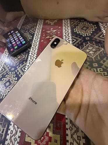 iphone 12 pro max kreditle: IPhone Xs Max, 256 GB, Qızılı, Zəmanət, Face ID, Sənədlərlə — 2