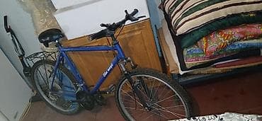 velo home: Şəhər/dağ tipli “Blue magic” velosipedi - Geniş, möhkəm polad gövdə - — 3