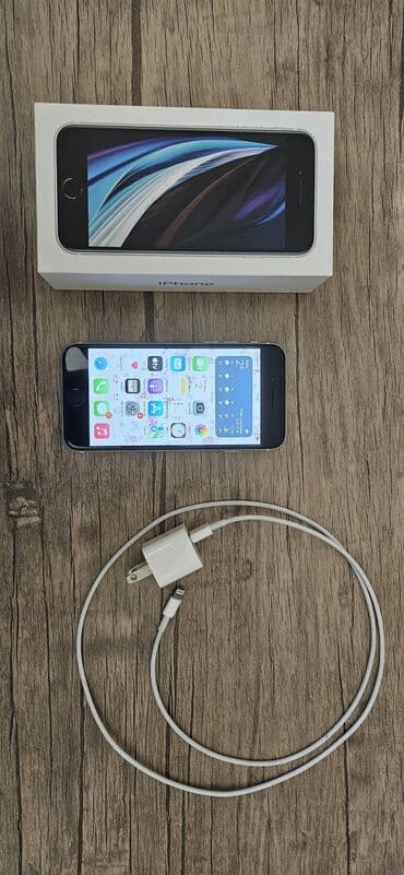 ТВ и видео: IPhone SE 2020, Белый, Отпечаток пальца — 3