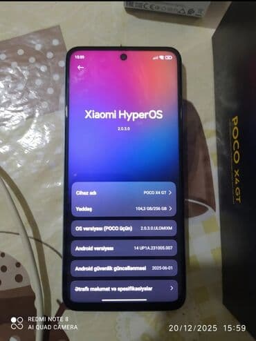 телефоны в бишкеке бу: Poco X4 GT, 256 GB, rəng - Göy, Sensor, Barmaq izi, Face ID — 5