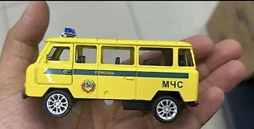 masin oyun: Məhsul: Metal oyuncaq mikroavtobus modeli – “MÇS” (fövqəladə yardım) — 3