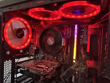 hdd disk: Ryzen 5 3600X Gaming Case Komponentlər: - Ana plata: MSI Tomahawk MAX — 3