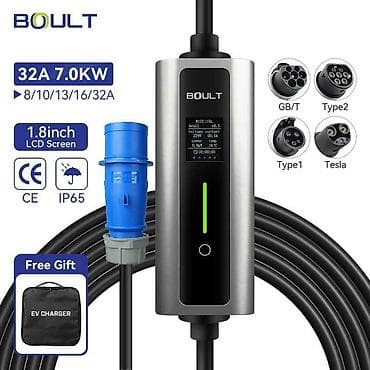 masin nasos: Tesla AC EV şarj cihazı 7KW / 32A Наш продукт Портативное зарядное — 1