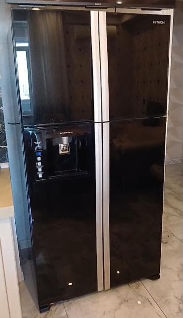 İşlənmiş 4 qapılı Hitachi Soyuducu Satılır, rəng - Qara, Dispenserli lalafo.az -da İşlənmiş 4 qapılı Hitachi Soyuducu Satılır, rəng - Qara, Dispenserli
