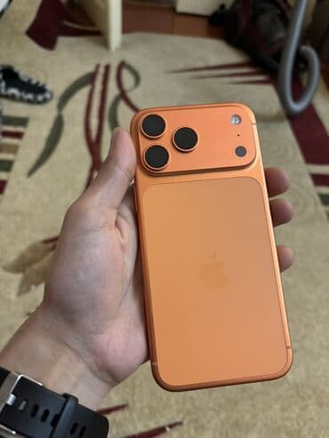 купить айфон 6 с бу: IPhone 17 Pro Max, 256 GB, Narıncı, Zəmanət, Barmaq izi, Simsiz şarj — 2