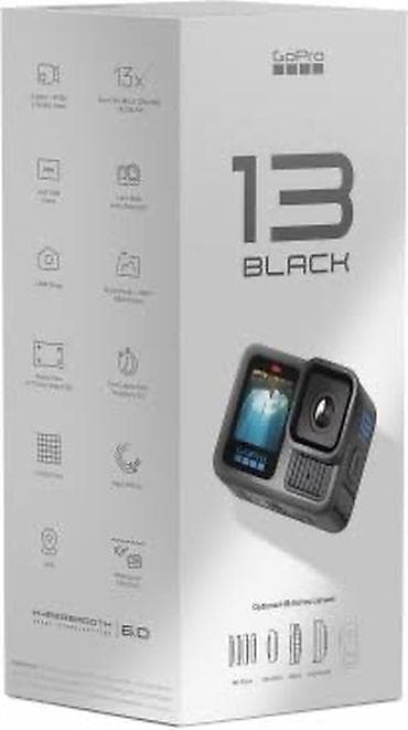 GoPro HERO 13 Black aksiya kamerası - Ultra yüksək keyfiyyət: 5.3K