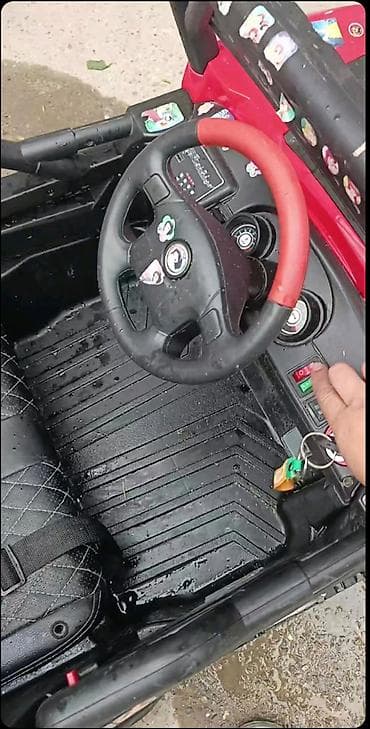 Uşaq üçün elektrikli off-road maşın - Korpus: iri təkərli, SUV/UTV — 8