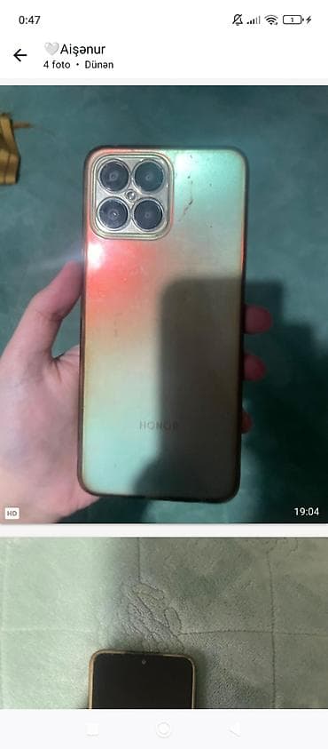 ön kamera: Honor 8X, 64 GB, rəng - Qızılı — 4