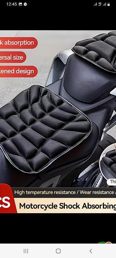 sumqayit traktor ehtiyat hisseleri: Motosiklet üçün şokudmanı azaldan oturacaq yastığı - Universal ölçü — 1