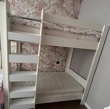 2 mərtəbə çarpayı, ✅200 AZN matras üstündə verilir,ölçüsü