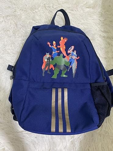 Uşaq üçün mavi rəngli bel çantası - Brend: adidas (etiketdə lalafo.az -da Uşaq üçün mavi rəngli bel çantası - Brend: adidas (etiketdə