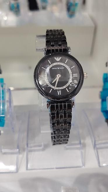 Наручные часы: Emporio Armani qadın qol saatları – keramika korpus və keramika qolbaq — 9
