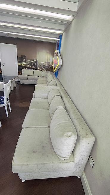 divan ofis: Künc divan, İşlənmiş, Bazasız, Parça — 3