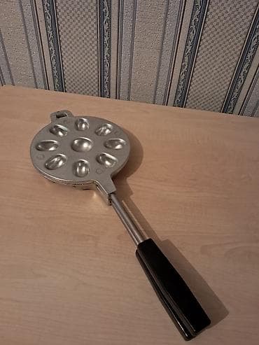 palet soba: Şirniyyat qəlibləri, rəng - Gümüşü, Metal, Fiqur, 9 — 1