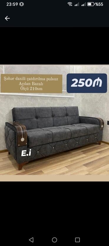 xacmaz mebel: Divan, Yeni, Açılan, Bazalı, Parça, Şəhərdaxili pulsuz çatdırılma — 1