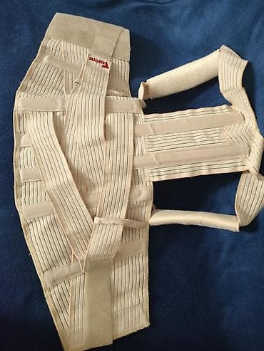 bel eyriliyi ucun korset: Məhsul: Variteks Elastic Cross/Osu/Lumbar Corset (Kod: 130), ölçü S — 1
