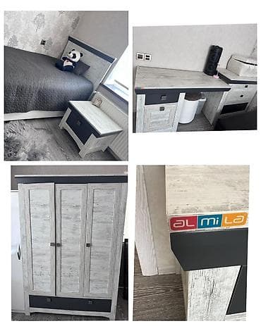 Genc yataq dəsti satilir. 550 azn. Carpayinin bazasi var. Yaxsi
