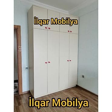 plasmas qab: Düz dolab, Yataq otağı üçün, Paltar üçün, Açılan, Quraşdırıla bilən, 4 qapılı — 3