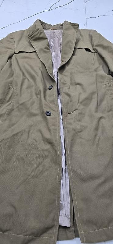 Мужская одежда: Мужское пальто, цвет - Зеленый — 4