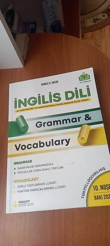 matlar: Məhsul: İngilis dili üzrə dərs vəsaiti – “Grammar & Vocabulary” — 1
